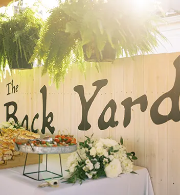 Backyard Party Grazing Station